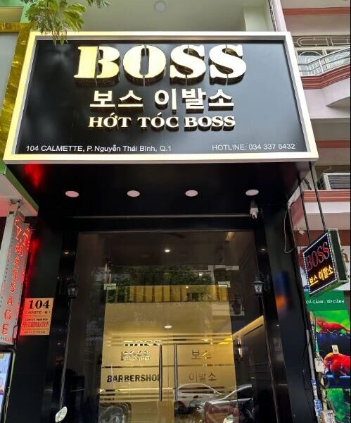 보스 이발소 Boss barber shop, 호치민