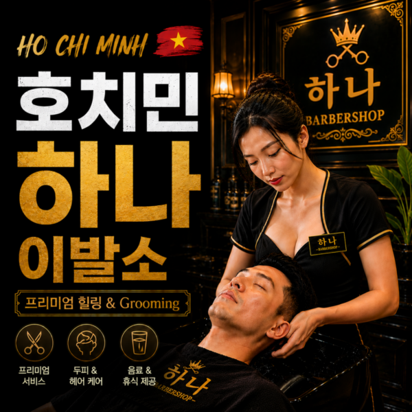 호치민 하나 이발관 ☆阿娜 休閒理容中心 ☆,호치민 하나 이발소